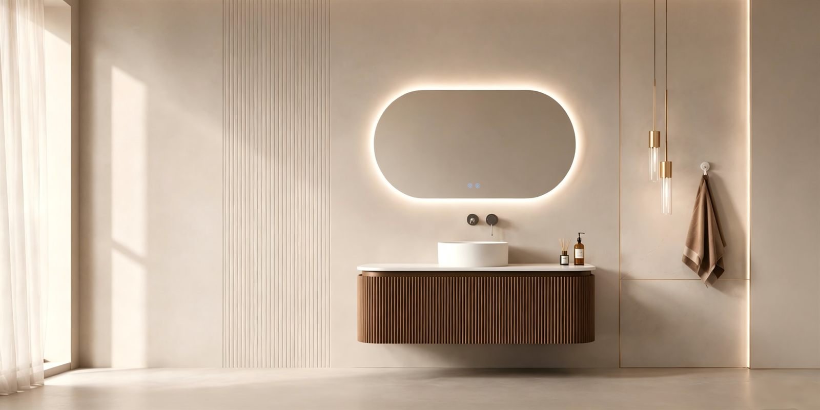 Modern home cabinet designed for growing bathroom brands