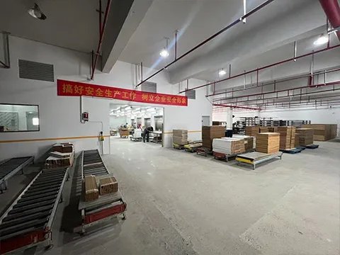 Bathroom vanity production line