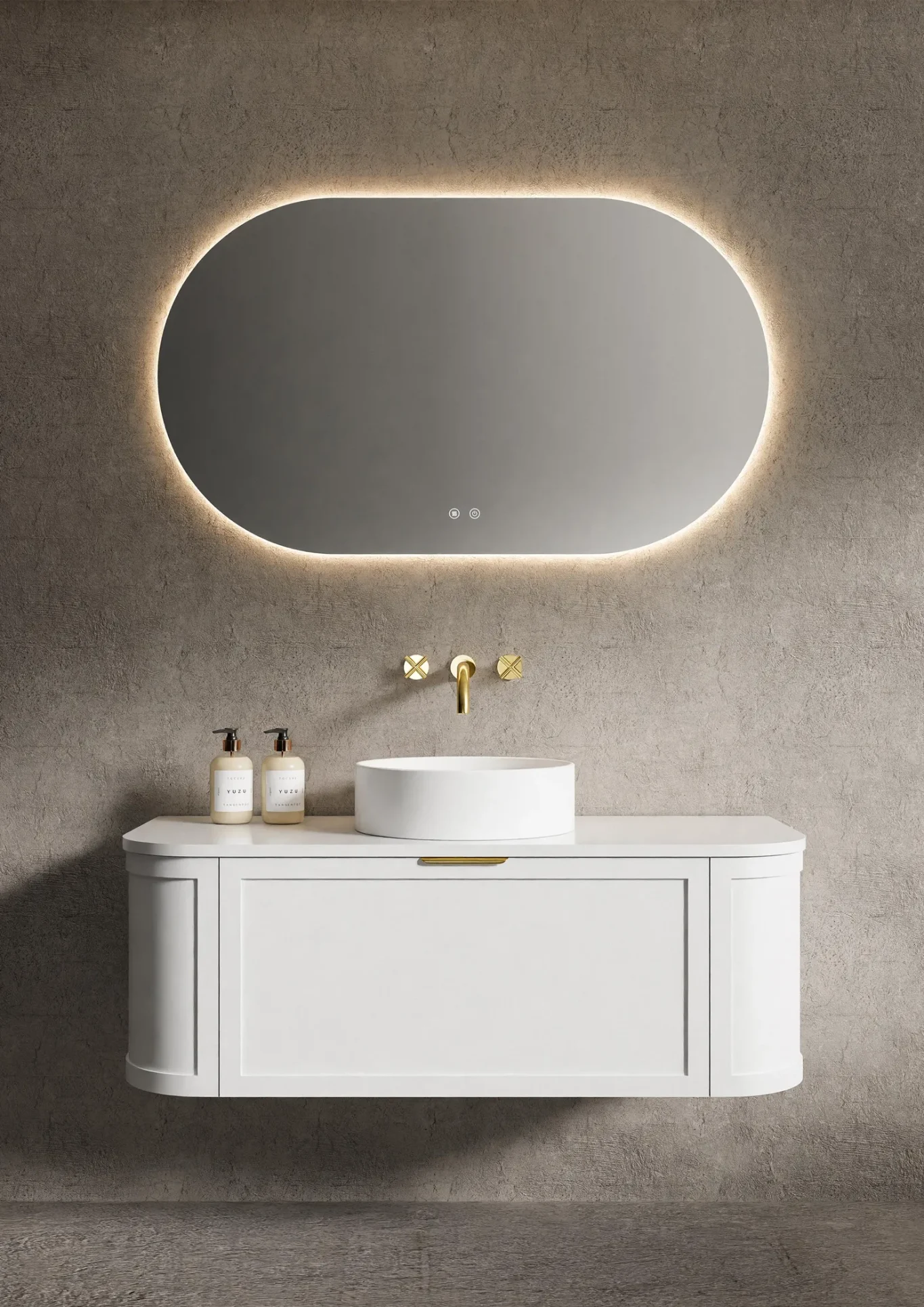 Curve Bathroom Vanity